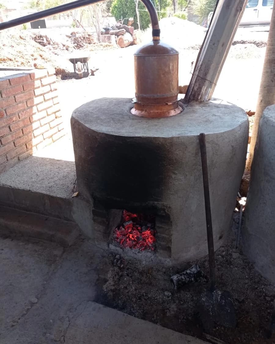 Alambique de cobre