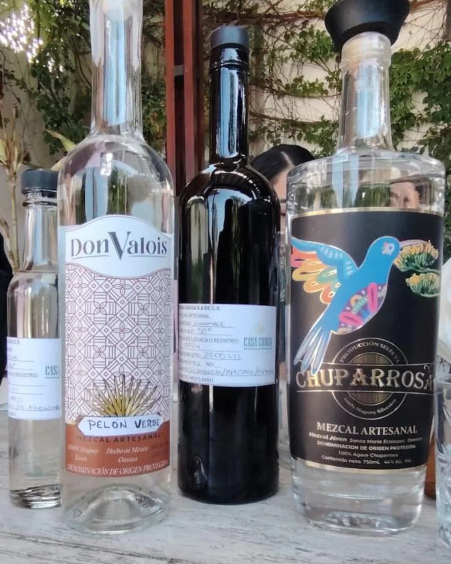 Botellas de Casa Cruga